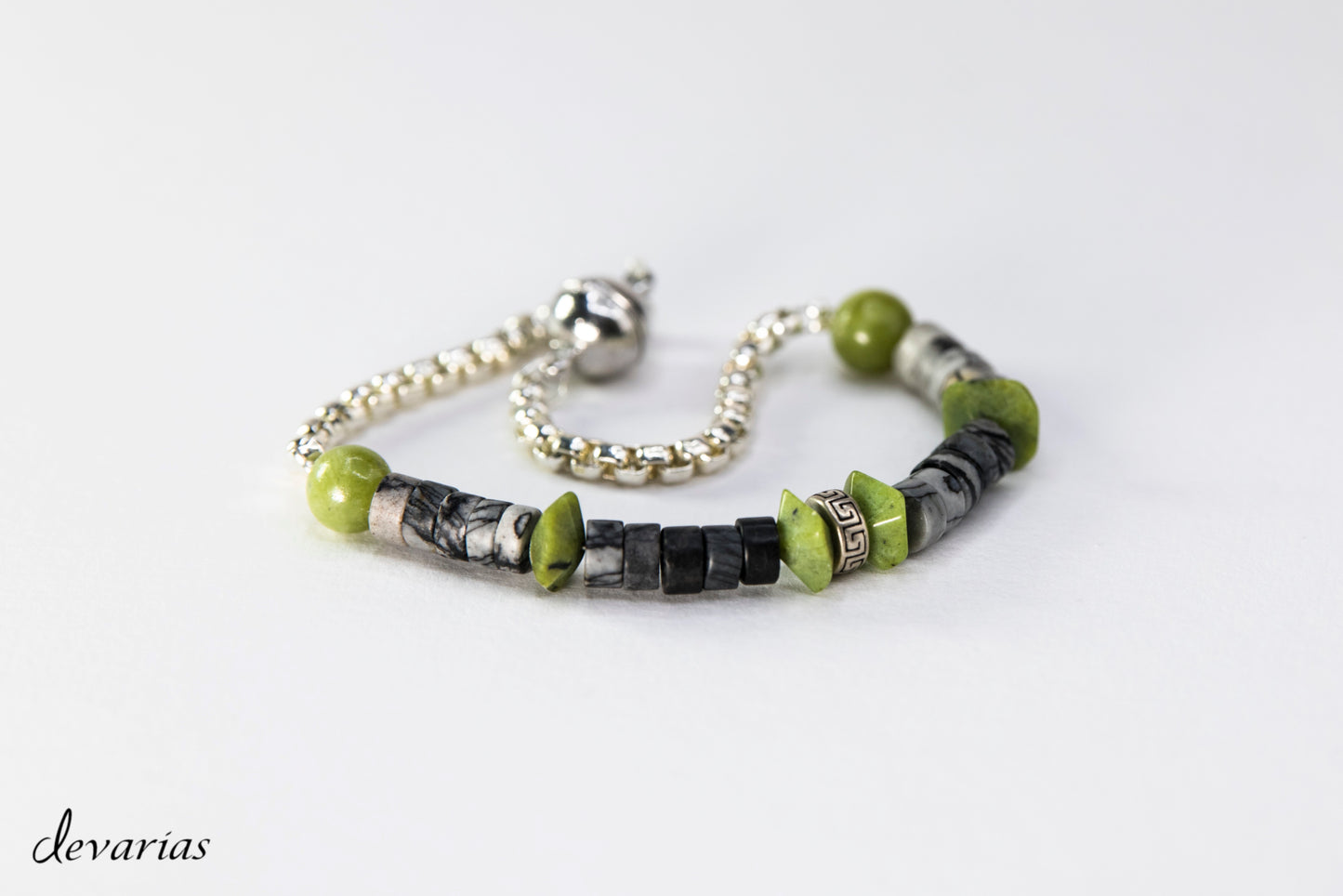 Sterling Silver Jade