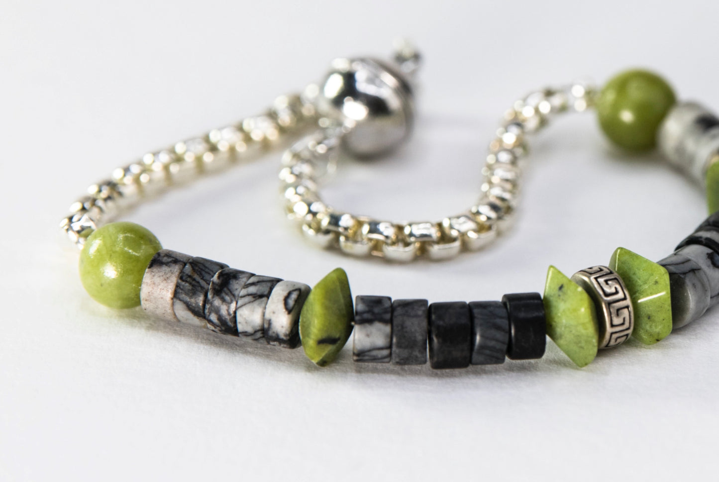 Sterling Silver Jade