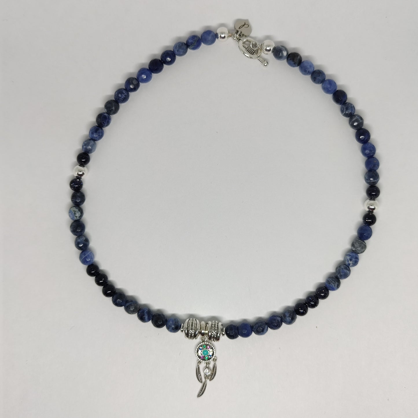 Dream Catcher Gemstone Necklace