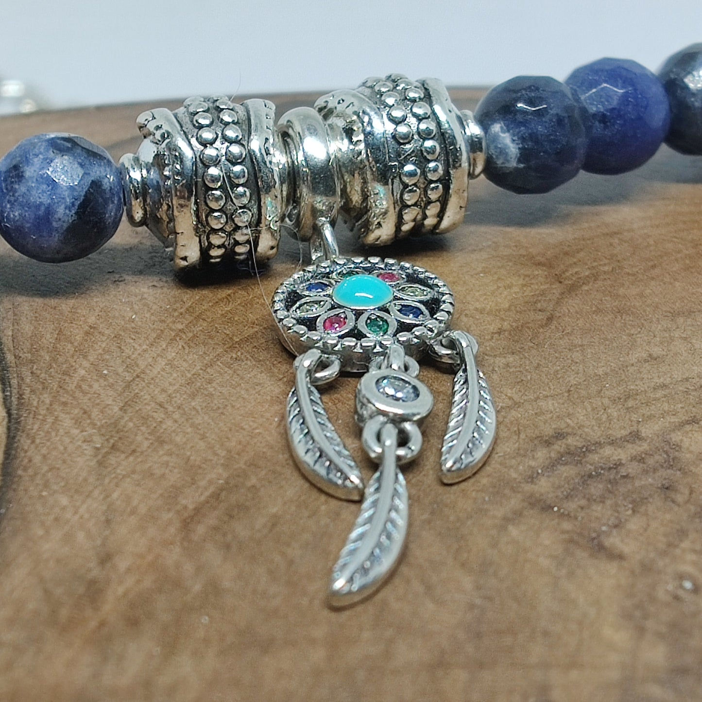 Dream Catcher Gemstone Necklace