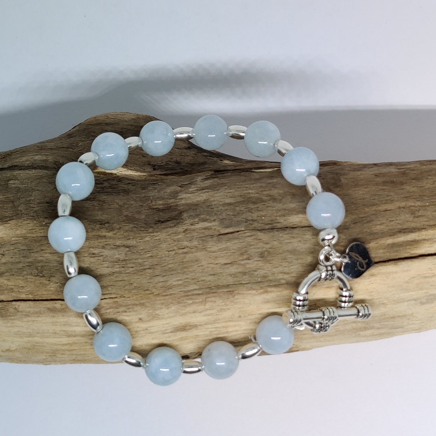 Sterling Silver Aquamarine Bracelet