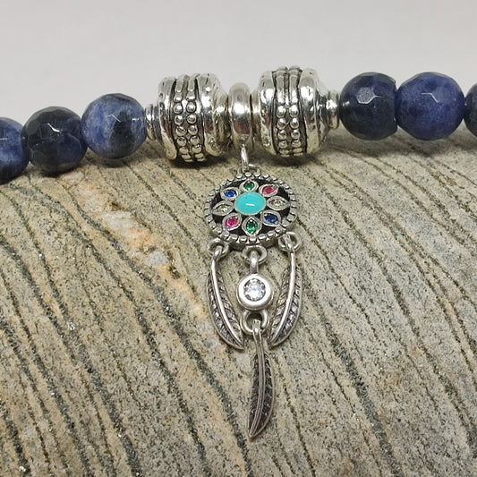 Dream Catcher Gemstone Necklace