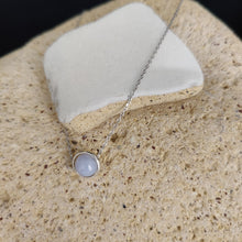 Load image into Gallery viewer, Sterling Silver Chalcedony Necklace
